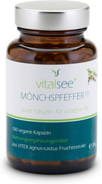 Vitalsee Mönchspfeffer 180 vegane Kapseln glutenfrei und laktosefrei – Bild 1 von 2
