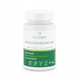 Vitalsee Monozym Bromelain vegetarische Kapseln 60 Stück – Bild 1 von 1