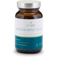 Produktbild von Vitalsee Montmorency Kirsch Extrakt 500 Kapseln vegan glutenfrei laktosefrei