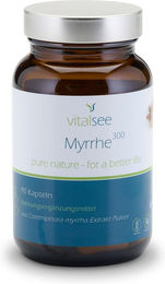 Vitalsee Myrrhe 300 Extrakt – 90 vegane Kapseln – glutenfrei und laktosefrei – Bild 1 von 2
