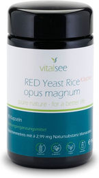 Vitalsee RED YEAST RICE K3 active Extrakt – 90 vegane Kapseln – laktosefrei – Bild 1 von 2