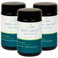 Produktbild von Vitalsee Reishi Ling Zhi Kapseln vegan glutenfrei laktosefrei 270 Stück