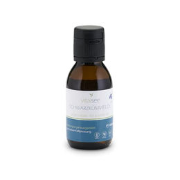 Vitalsee Schwarzkümmelöl 100 ml, vegan, glutenfrei und laktosefrei – Bild 1 von 2