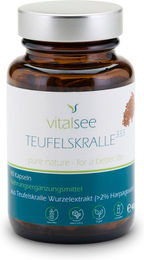 Vitalsee Teufelskralle 333 Kapseln vegan glutenfrei laktosefrei – Bild 1 von 2