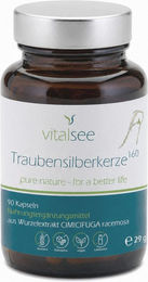 Vitalsee Traubensilberkerze Kapseln vegan glutenfrei laktosefrei 90 Stück – Bild 1 von 2