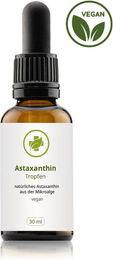 vitalundfitmit100 Astaxanthin Tropfen vegan – Bild 1 von 2