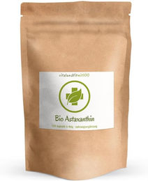 vitalundfitmit100 Bio Astaxanthin Kapseln – Bild 1 von 2