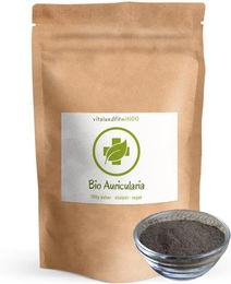 vitalundfitmit100 Bio Auricularia Pulver – Bild 1 von 2