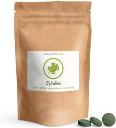 vitalundfitmit100 Bio Spirulina Presslinge – Bild 1 von 1