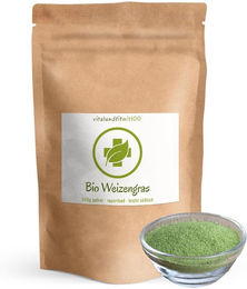 vitalundfitmit100 Bio Weizengras Pulver – Bild 1 von 1