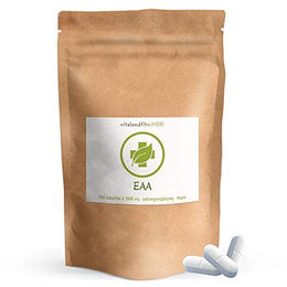 vitalundfitmit100 EAA Tabletten vegan glutenfrei laktosefrei ohne Zusatzstoffe – Bild 1 von 2