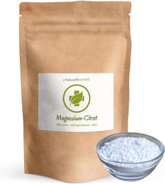 vitalundfitmit100 Magnesium Citrat Pulver 500 g – Bild 1 von 1