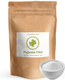 vitalundfitmit100 Magnesium Citrat Pulver – Bild 1 von 1