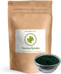 vitalundfitmit100 Spirulina Pulver aus Hawaii 225 g – Bild 1 von 2