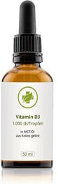 vitalundfitmit100 Vitamin D3 Tropfen mit 1000 IE pro Tropfen – Bild 1 von 1