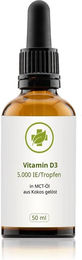 vitalundfitmit100 Vitamin D3 Tropfen mit 5000 IE pro Portion für Erwachsene – Bild 1 von 1