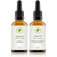 Produktbild von vitalundfitmit100 Vitamin D3 und Vitamin K2 Tropfen 50 ml