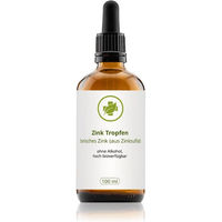 Produktbild von vitalundfitmit100 Zink Tropfen mit Zinksulfat ohne Alkohol