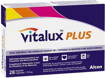 Vitalux Kapseln für Erwachsene 28 Stück – Bild 1 von 3