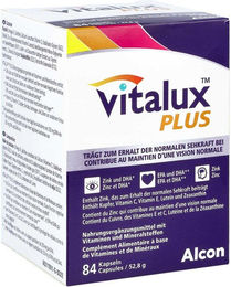 Vitalux Plus Kapseln für Erwachsene 84 Stück – Bild 1 von 2