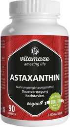 Vitamaze Astaxanthin 4 mg vegan Kapseln 90 Stück – Bild 1 von 2