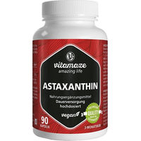 Produktbild von Vitamaze Astaxanthin 4 mg vegan Kapseln 90 Stück