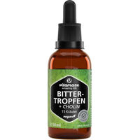 Produktbild von Vitamaze Bitter Tropfen mit Cholin und Kräuter-Komplex vegan glutenfrei laktosefrei