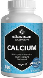 Vitamaze Calcium 400 mg Tabletten vegan 180 Stück – Bild 1 von 2