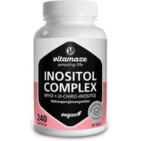Produktbild von Vitamaze Inositol Complex mit B-Komplex vegan Kapseln 240 Stück