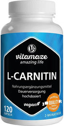 Vitamaze L-Carnitin 680 mg Kapseln vegan 120 Stück – Bild 1 von 2