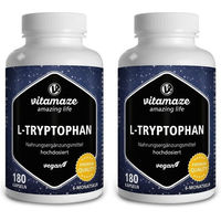 Produktbild von Vitamaze L-Tryptophan Kapseln vegan 180 Stück