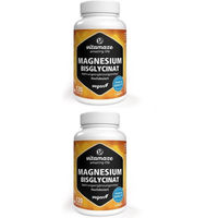 Produktbild von Vitamaze Magnesium Bisglycinat vegane Kapseln 120 Stück