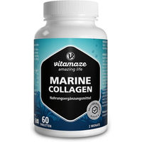 Produktbild von Vitamaze Marine Collagen Tabletten 1200 mg ohne Zusatzstoffe glutenfrei laktosefrei