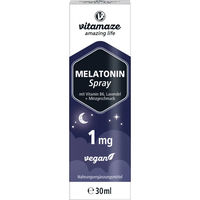 Produktbild von Vitamaze Melatonin Spray 1 mg vegan 30 ml