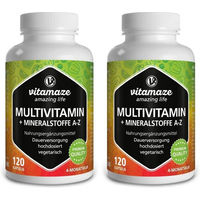 Produktbild von Vitamaze Multivitamin Kapseln vegetarisch für Erwachsene