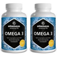 Produktbild von Vitamaze Omega 3 Fischöl 700 mg Kapseln 90 Stück ohne Zusatzstoffe