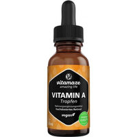 Produktbild von Vitamaze Vitamin A 500 µg hochdosiert vegan Tropfen