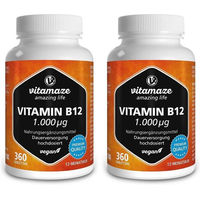 Produktbild von Vitamaze Vitamin B12 1.000 µg Tabletten vegan 360 Stück