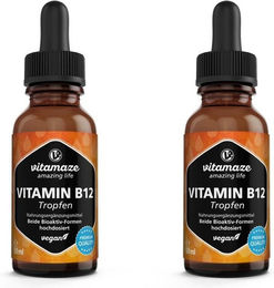 Vitamaze Vitamin B12 Tropfen vegan hochdosiert – Bild 1 von 3