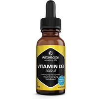 Produktbild von Vitamaze Vitamin D3 Tropfen 1000 IE ohne Zusatzstoffe 50 ml
