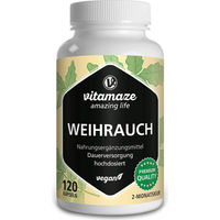 Produktbild von Vitamaze Weihrauch Boswellia hochdosiert 900 mg vegan 120 Kapseln