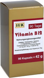 Vitamin B12 Kapseln von FBK-Pharma für Erwachsene 90 Stück – Bild 1 von 2