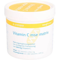 Produktbild von Vitamin C MSE Matrix Tabletten 500 mg 180 Stück glutenfrei laktosefrei ohne Gelatine von MSE Pharmazeutika GmbH
