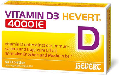 Vitamin D3 Hevert 4000 IE Tabletten 60 Stück – Bild 1 von 1