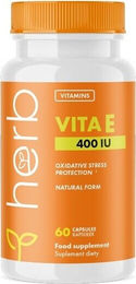 Vitamin E 400 IU Herb Kapseln für Sportler 60 Stück – Bild 1 von 1