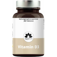 Produktbild von Vitamin Fuchs Vitamin D3 Tabletten 1000 IE vegetarisch ohne Zusatzstoffe