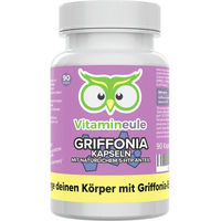 Produktbild von Vitamineule 5-HTP Kapseln 100 mg vegan und ohne Zusatzstoffe