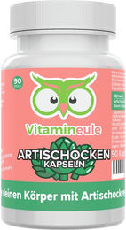 Vitamineule® Artischocken Kapseln 500 mg vegan ohne Zusatzstoffe – Bild 1 von 1