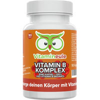 Produktbild von Vitamineule® B-Komplex Kapseln vegan ohne Zusatzstoffe für Erwachsene und Kinder