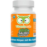 Produktbild von Vitamineule® Bio Salbei Kapseln 500 mg vegan ohne Zusatzstoffe
